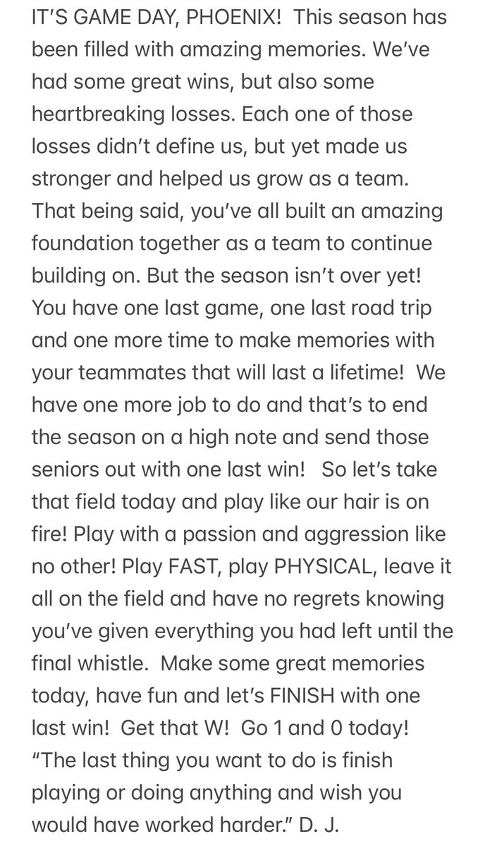 #CUMAFIA
#RISEUP     
#HARDHATMENTALITY
#GO1AND0TODAY
Game Day!