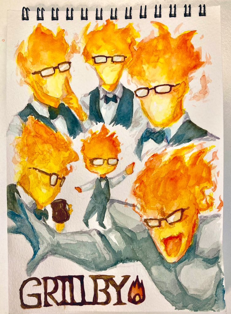 #grillby 

つめあわせ🔥

※過去妄想有