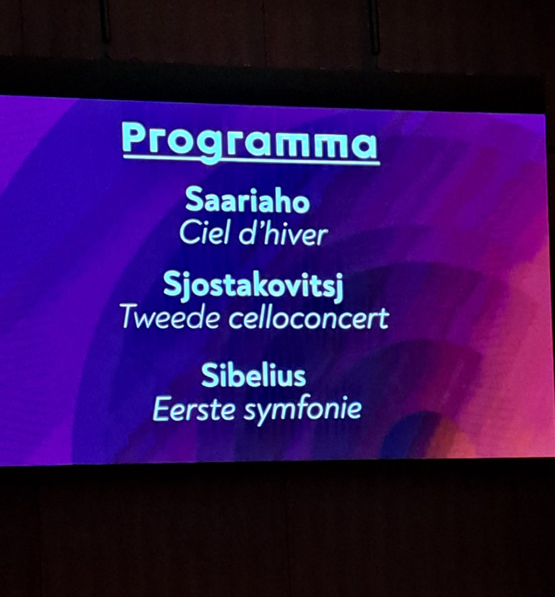 Tarmo was again in #Rotterdam - and how!  What an evening on Thursday!  Thanks #TarmoPeltokoski <a href="/rdamphil/">Rotterdam Phil</a> #TrulsMørk #DeDoelen