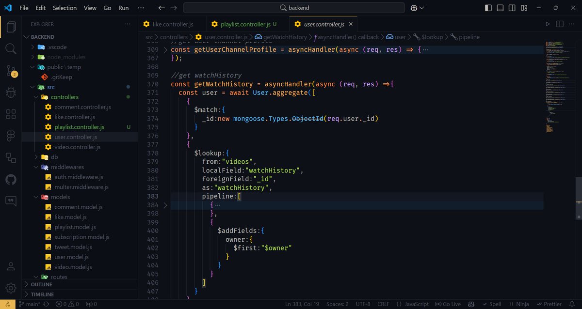 Arpittiwari001's tweet image. Huge shoutout to @Hitesh_choudhary for this game-changing backend series! 🚀

From JWT auth to MongoDB aggregation pipelines, you&apos;ve made complex concepts crystal clear.

The confidence to write production code? Priceless! 💯

#ChaiCode #BackendDevelopment #weWriteCode