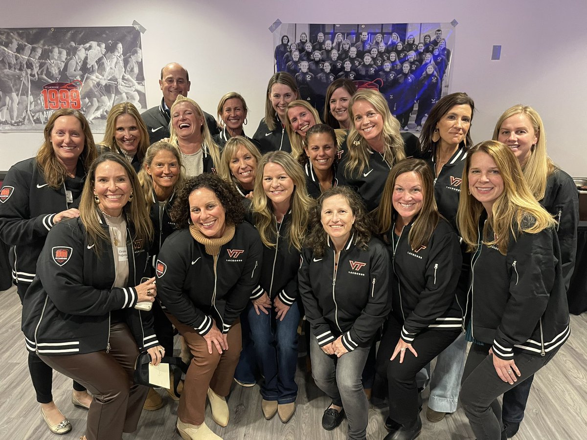 Such a special kickoff to alumni wknd yest! 60+ alumni back to town for an epic Blacksburg wknd. 4th annual alumni game followed by a banquet honoring our 1999 A10 Championship team. So many smiles and laughs my mouth hurts this morning ❤️