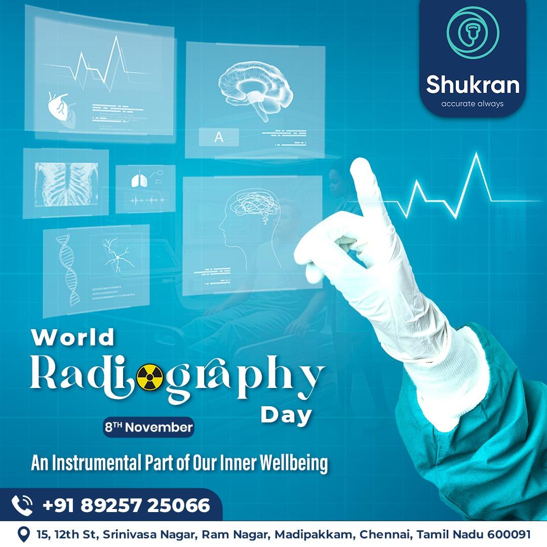 ShukranScans's tweet image. World Radiography Day recognises the contribution of radiographers to global medicine’s progress.

#shukrandiagnostics #UltraSoundScanning #ultrasoundscans #UltrasoundScanner #ultrasoundscan #ultrasoundmachine #radiography