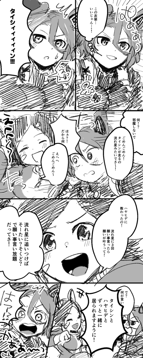 ☄
チケタイハヤヒデ 