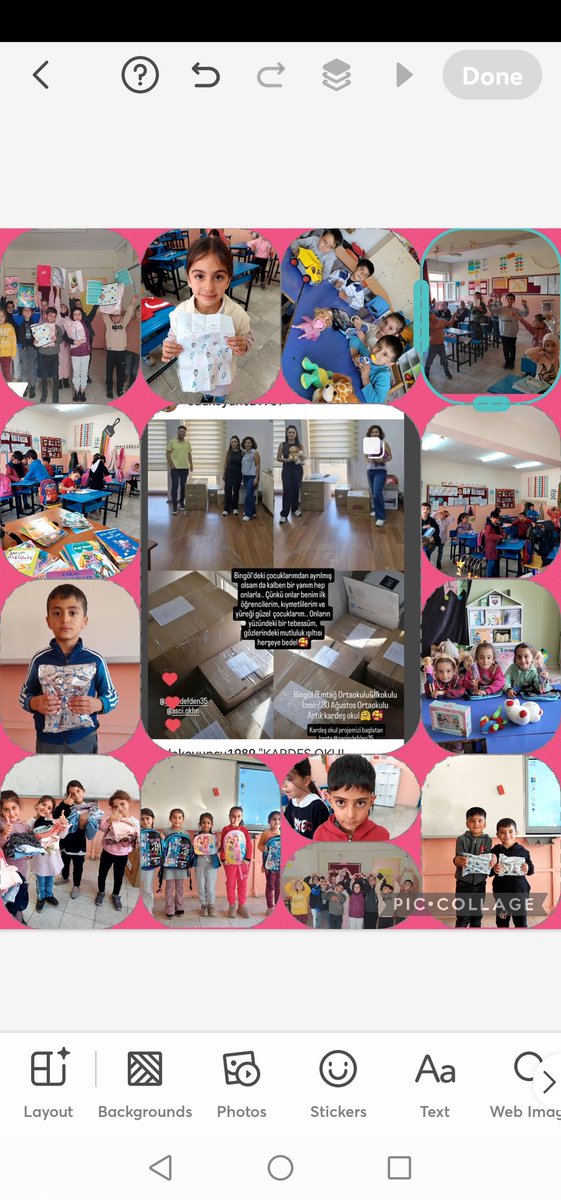 Eda_KOYUNCU06's tweet photo. İzmir 30 Ağustos Ortaokulu
Bingöl Emtağ Ortaokulu artık kardeş okul 🤗 https://t.co/jWoW0990jg