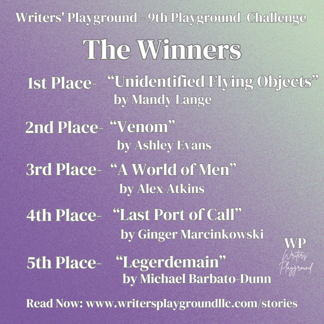 writers_pg's tweet photo. Thank you to everyone who participated! Read these winning stories now!
https://t.co/FRB2eOuEUE https://t.co/NaMNkKdRgC