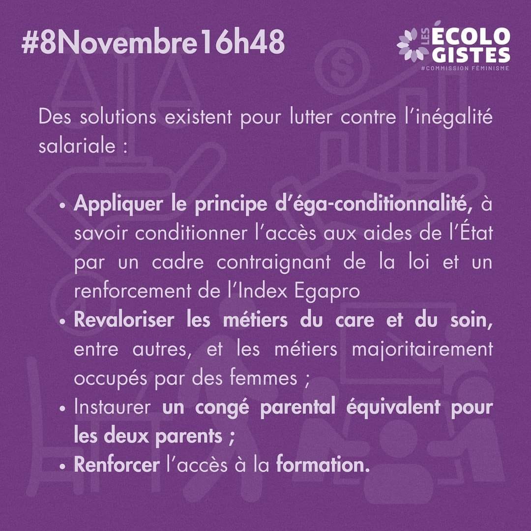 😡L'inégalité salariale témoigne d'un fossé anachronique👉Il est honteux qu'à compétences égales les femmes perçoivent encore des salaires inférieurs. Luttons pour un cadre légal instaurant la transparence et des sanctions qui rendront cette exigence démocratique enfin tangible✔️
