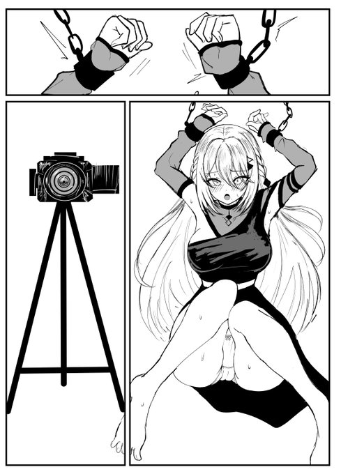 ファンボ更新しまうま/
ソ〇ィア・ヴァ〇ンタ〇ンが敵に捕まってえっちなことされるマンガの進捗を公開しています/
全部で4ページです(完成版は10ページ前後の予定) 