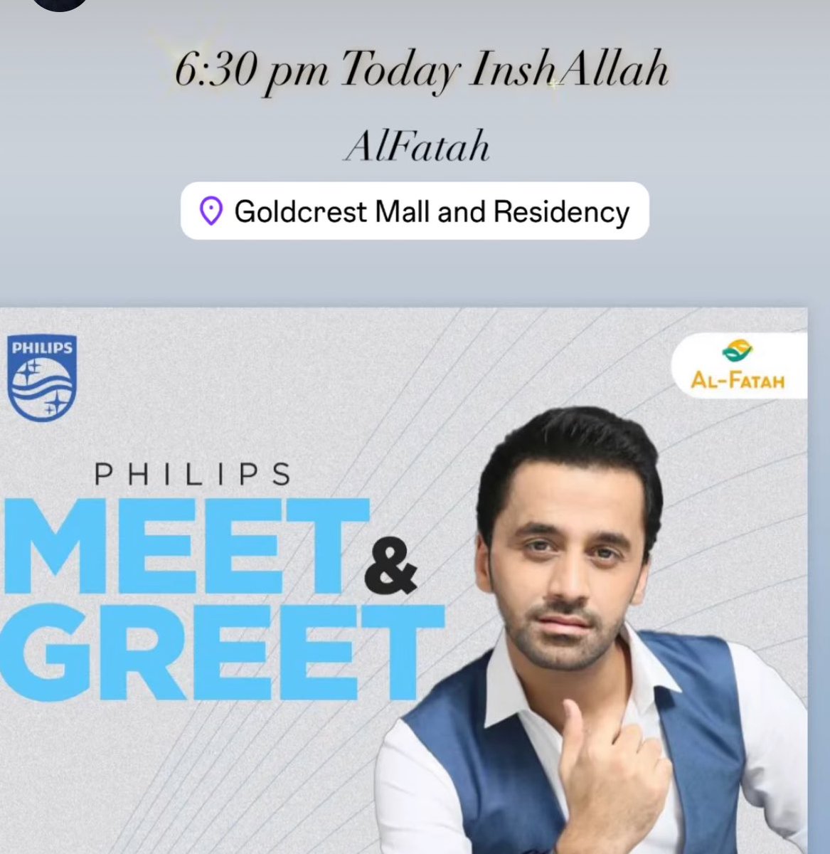 SamraaAniss's tweet photo. Kab tak pohchengy ap Goldcrest Mall @WaseemBadami ??
#LahoreMeetup https://t.co/bvKmUhRLU2