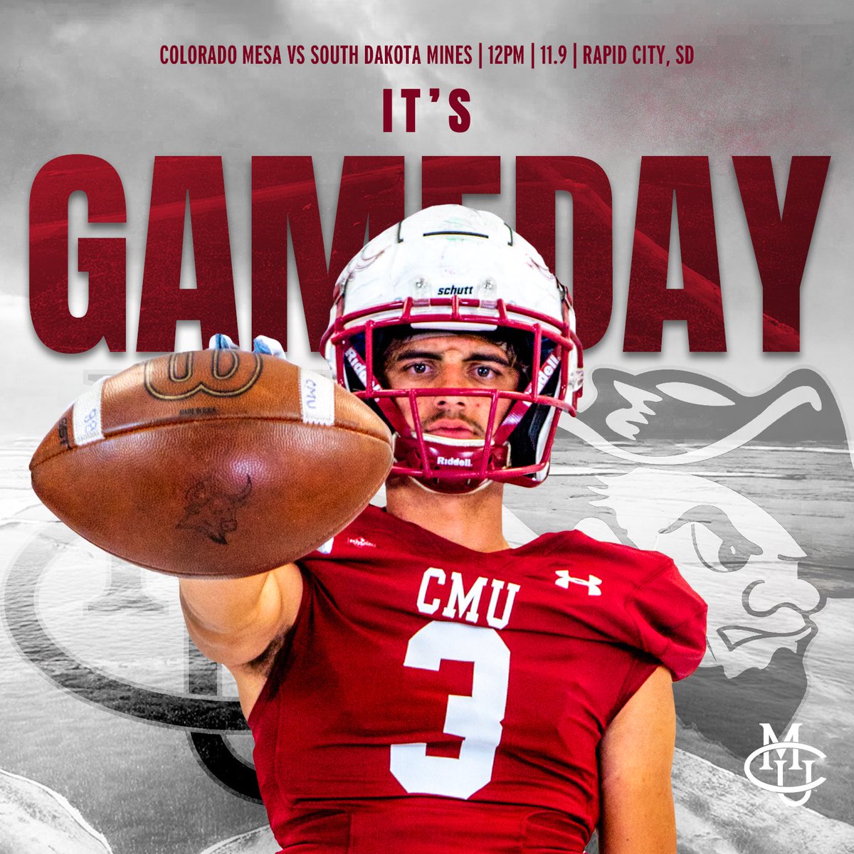🚨GAMEDAY🚨

🆚South Dakota Mines
📍 Rapid City, SD
⏰Noon
📊|📺|📻cmumavericks.com/coverage

#MavUp // #RumbleMavs