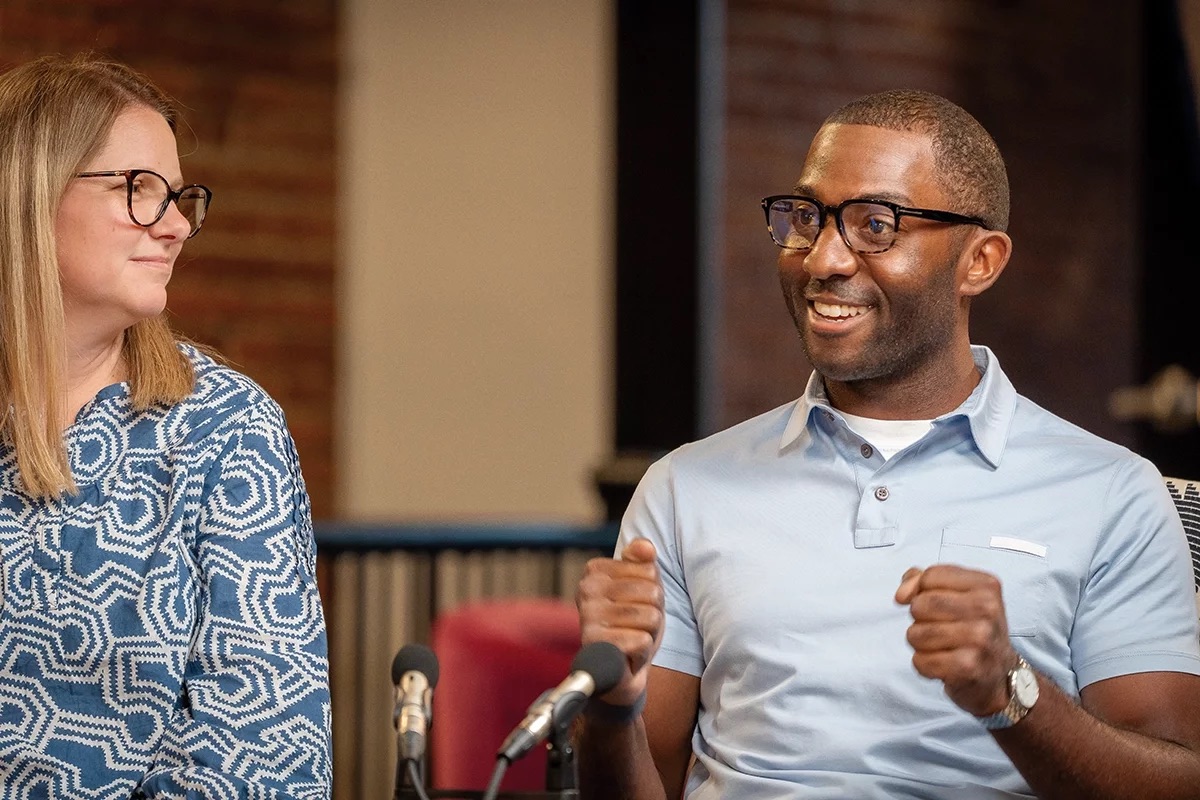 GreaterSTLinc's tweet photo. St. Louis newcomers share why the city is a great place to start up, stand out, and stay.

#STLMade x @stlmag x @NinePBS: https://t.co/6g0rmPAuSG https://t.co/hgtIjamLtl