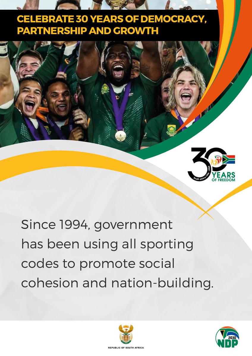 GovernmentZA's tweet image. #GovZAUpdates| A celebration of 30 years of freedom, transformation, and growth.

Here's to honoring the past and embracing a future filled with endless possibilities. #30YearsOfFreedom 

@Springboks Let’s get the job done against Scotland tomorrow  🇿🇦 vs 🏴󠁧󠁢󠁳󠁣󠁴󠁿