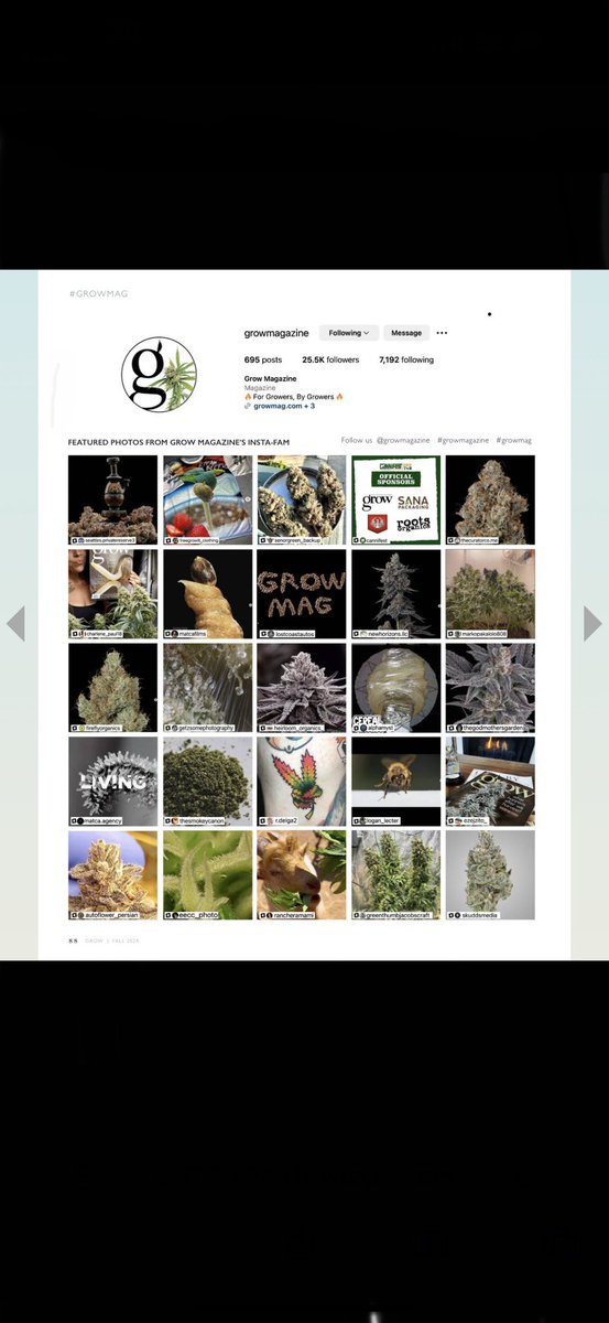 Made it into grow magazine. I I’ll be forever grateful