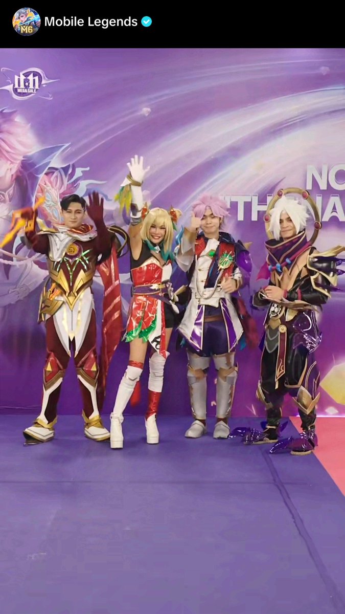MyrtleGUpdate's tweet photo. #MyrtleGailSarrosaUpdate
Myrtle Sarrosa and the other cosplayers on Mobile Legends: Bang Bang Double 11 Carnival Show 🫶
#MLBB1111 #MLBB #Livestream #MyrtleSarrosa Wanwan - Flying Swallow https://t.co/lMZAOc2AQa