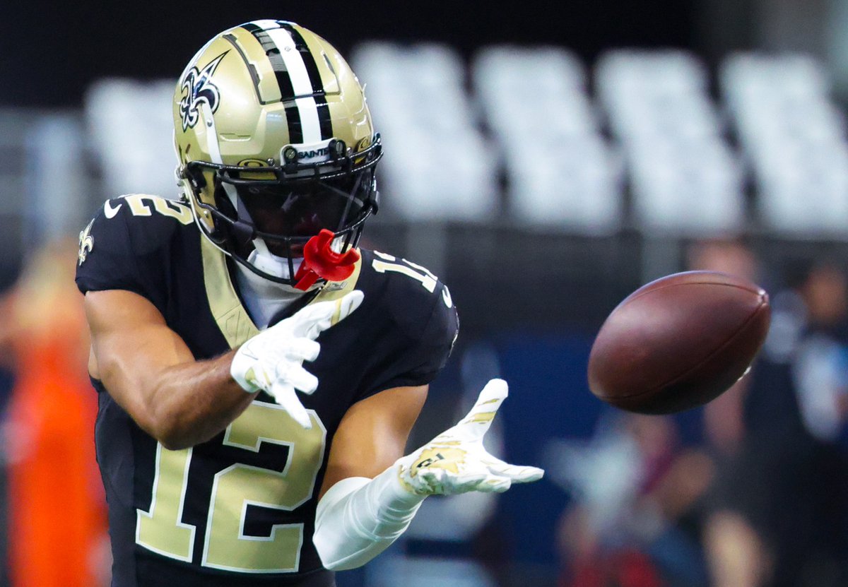 The Saints are expected to place WR Chris Olave on injured reserve today, per sources.

Olave suffered his second concussion of the season last week, and fourth overall. I’m told the current expectation is that he doesn't play again this season, but that could change.