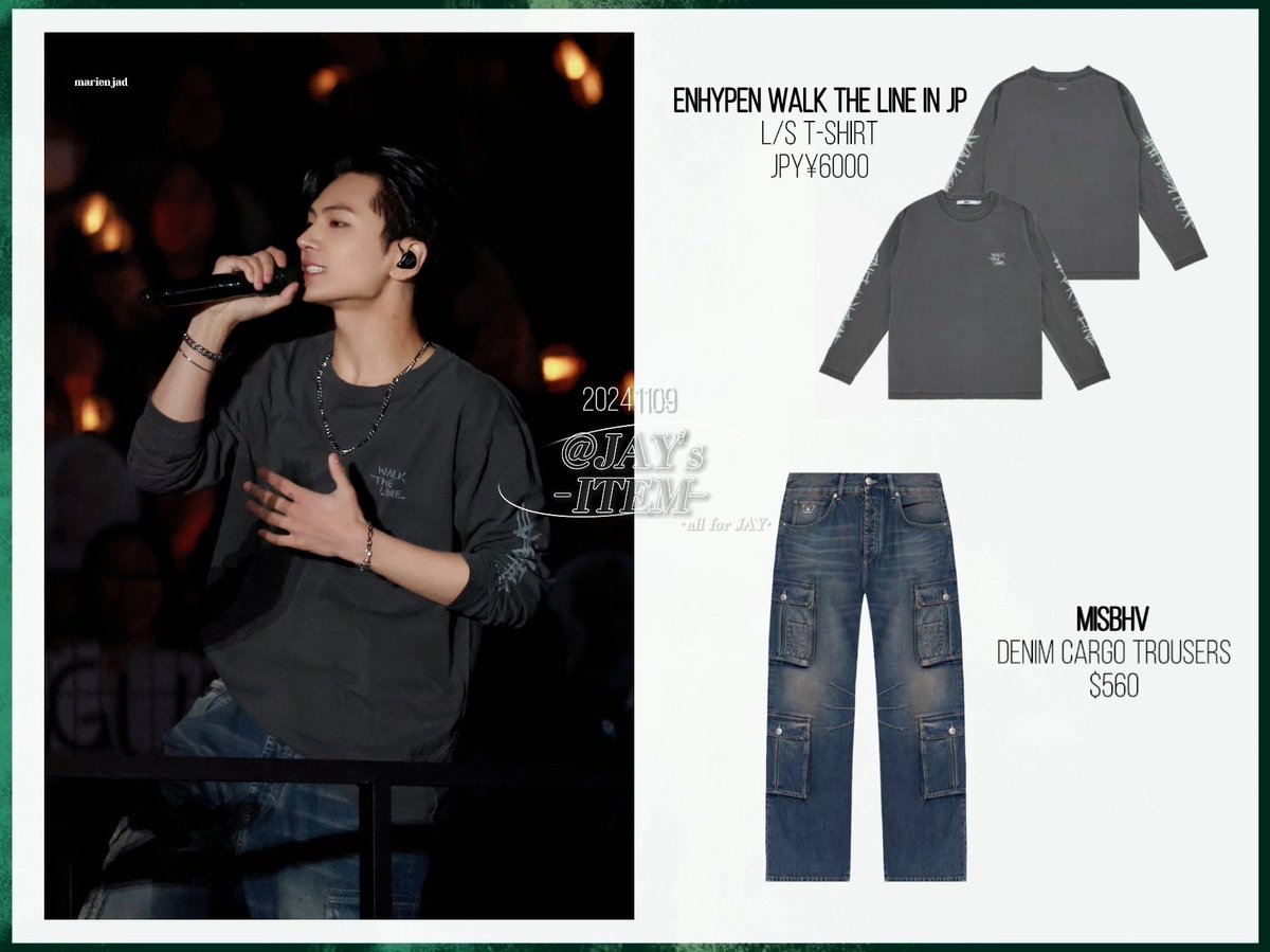 🐈‍⬛제이옷장 / JAY's wardrobe 🎤241109 WALK THE LINE IN SAITAMA