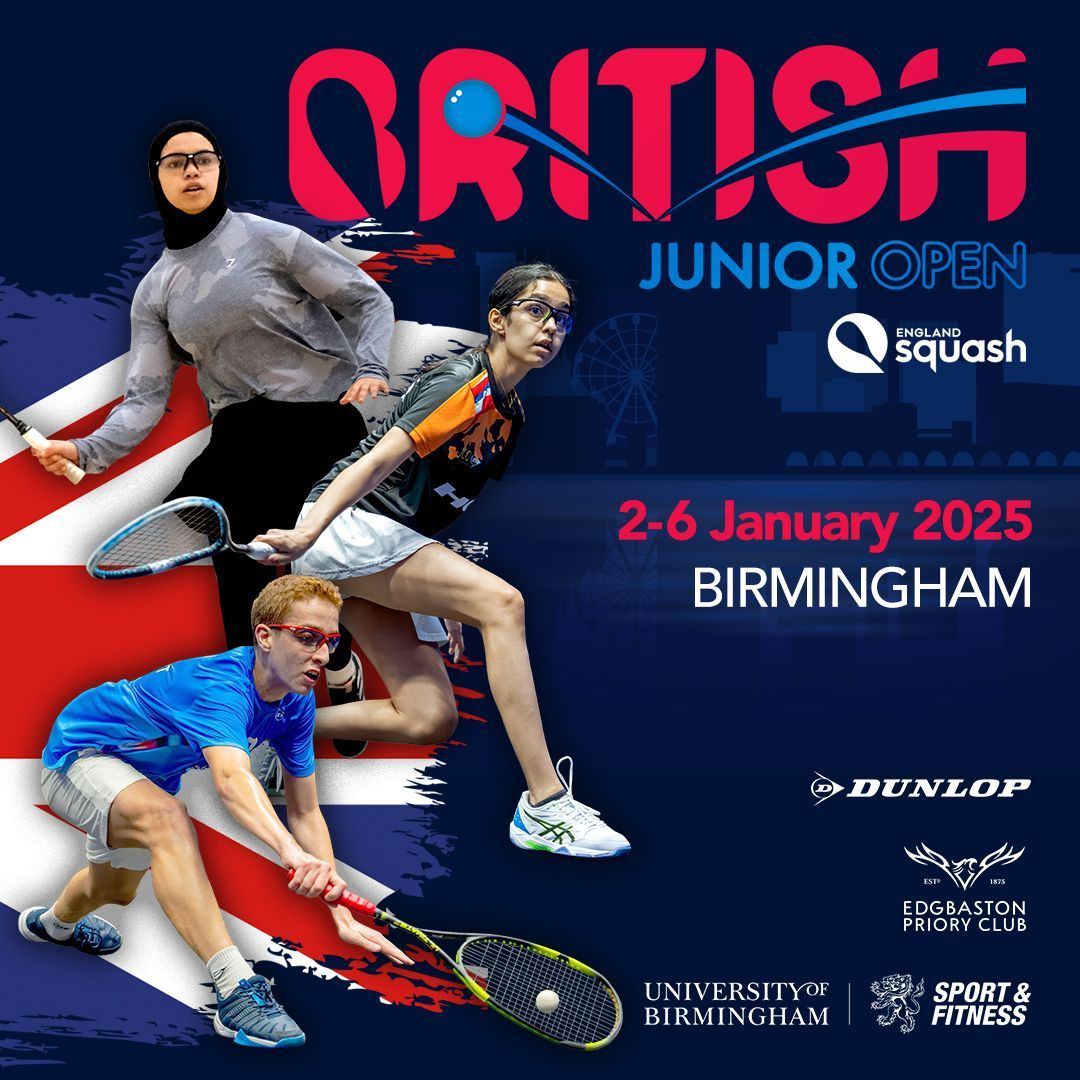 𝐋𝐚𝐬𝐭 𝐜𝐡𝐚𝐧𝐜𝐞 🚨

Juniors 👋 entries for January's British Junior Open will close tomorrow evening ⌛️

Don't miss out - enter now 👉 buff.ly/40BhSqN