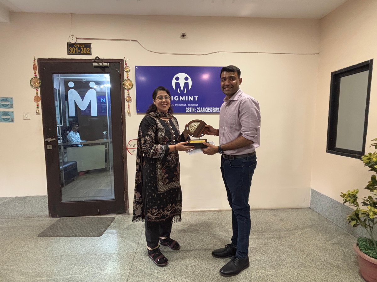 BigMint_Co's tweet image. #IIMRaipur STEM Program Students visit BigMint for Hands-On Learning!
BigMint hosted a group of 34 students from the Indian Institute of Management (IIM) Raipur's #STEMProgram supported by SIDBI - focused on the outcome of gaining corporate exposure and learning from BigMint…
