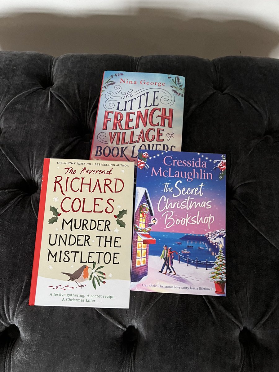Have just had a lovely parcel delivered. @RevRichardColes @nina_geroge <a href="/CressMcLaughlin/">Cressida McLaughlin</a> <a href="/bookshop_org_UK/">Bookshop.org</a>