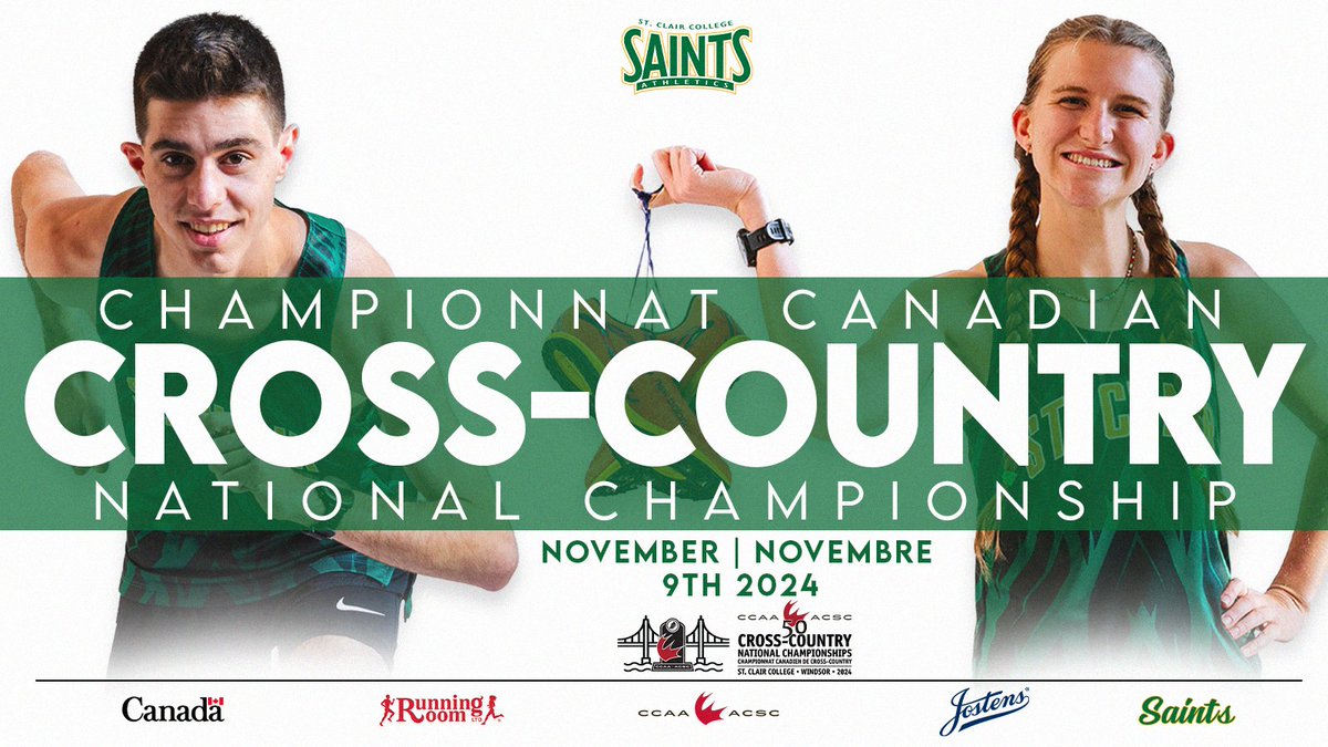 CCAA π¨π¦ ACSC (@ccaasportacsc) on Twitter photo #CCAAxc2024 | Live Stream Coverage of the 2024 CCAA Cross-Country Running Championships. π½ En direct des Championnats de course cross-country 2024 de l'ACSC.
πββοΈ12:00 pm ET - Women Femmes
πββοΈ1:00 pm ET - Men/hommes
π₯3:30 pm ET - Ceremonies / CΓ©rΓ©monie
πΊyoutube.com/@CCAAsportACSC #CCAAxc2024 | Live Stream Coverage of the 2024 CCAA Cross-Country Running Championships. π½ En direct des Championnats de course cross-country 2024 de l'ACSC.
πββοΈ12:00 pm ET - Women Femmes
πββοΈ1:00 pm ET - Men/hommes
π₯3:30 pm ET - Ceremonies / CΓ©rΓ©monie
πΊyoutube.com/@CCAAsportACSC