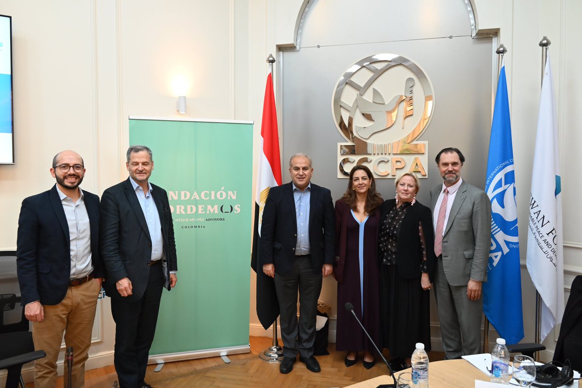 #HappeningNow: #CCCPA, Fundación Acordemos, and the Folke Bernadotte Academy (FBA) are holding an expert workshop in Cairo on “The Importance of Verification: Strengthening Verification Mechanisms in Peace Processes”, a key issue for efforts to build lasting peace.