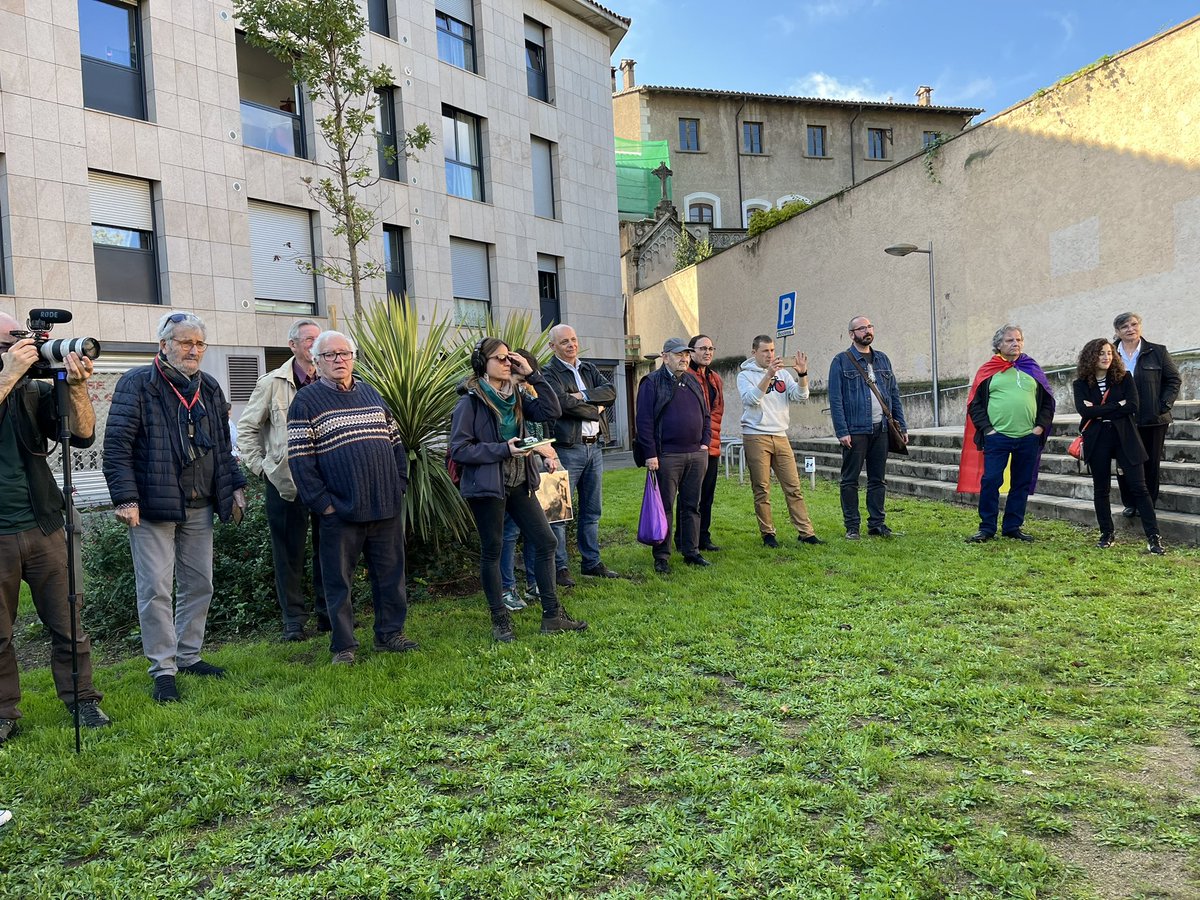 Avui a Olot  hem  inaugurat el plafó memorial dedicat al nostre estimat Francesc Serrat Pujolar "Cisquet" ✊🏽<a href="/pehoc_olot/">Patronat d'Estudis Històrics d'OIot i Comarca</a> <a href="/catmemoria/">Memorial Democràtic</a> @exprespol_acepf