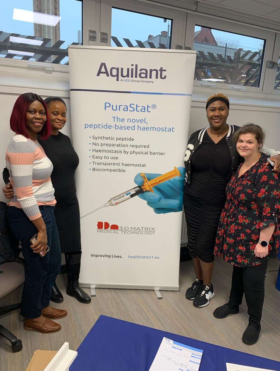 AquilantGI's tweet photo. We are proud to be supporting the East of England Endoscopy Associates Group meeting today! We are showcasing our @3dm_emea #PuraStat, #haemoclips as well as our #Medwork accessories! #GITwitter #endoscopy #GI https://t.co/N7YrWu844I