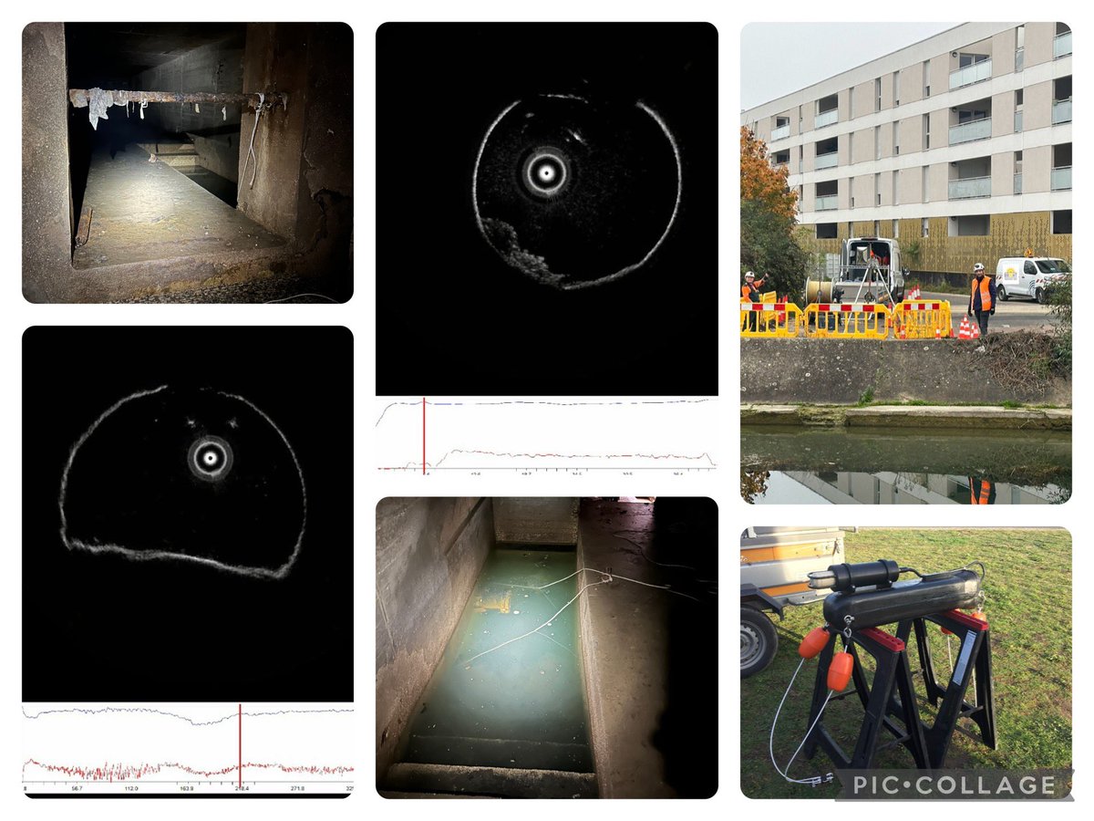 Sonar surveys under Le River Suzon, Dijon France 🇫🇷