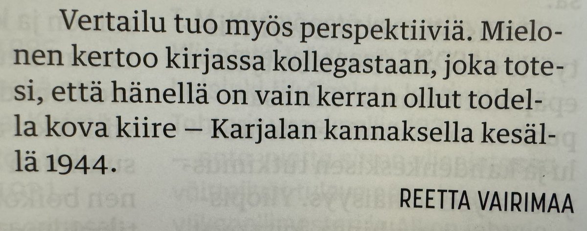 Yliopistotutkija Mona Mannevuo kertoo <a href="/yliopistolehti/">Yliopisto-lehti</a> 8/2024 löydöstään, Erkki Mielosen Käsikirja kiireestä kärsivälle vuodelta 1970. Poiminta kirjasta totisesti antoi perspektiiviä.
