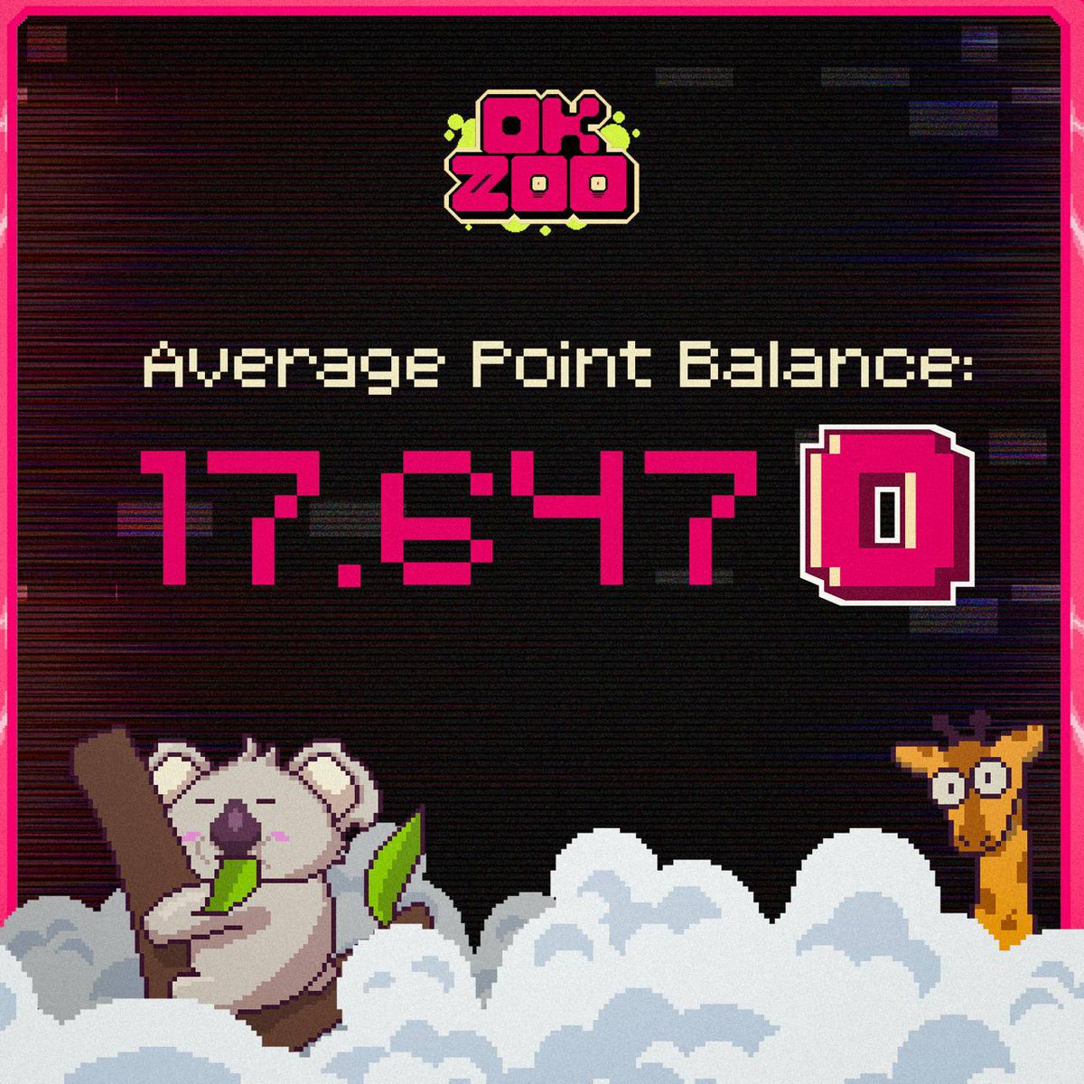 Your ⭕️ Point Balance above average yet?

Keep grinding for the top, OK!