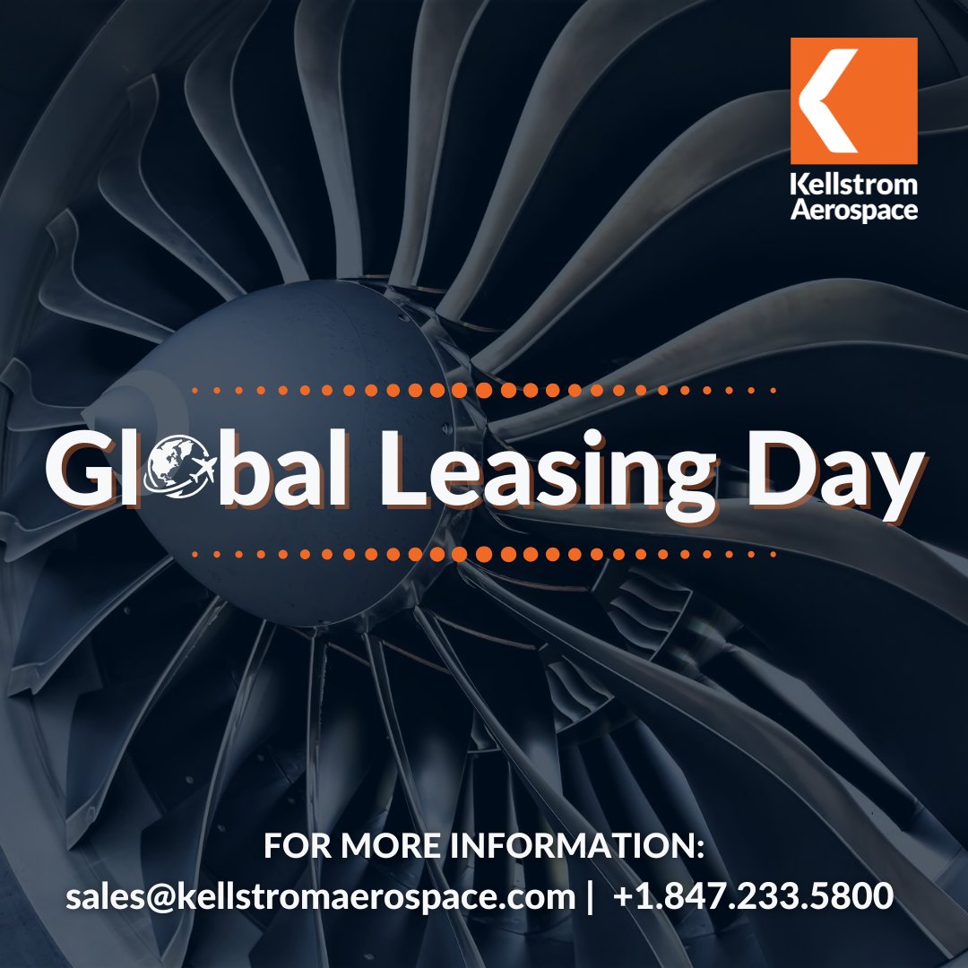 KellAero's tweet image. Kellstrom Aerospace provides our worldwide customer base with available assets to Lease or Trade to avoid or limit Engine Maintenance or mitigate AOG risk. Contact our team at sales@kellstromaerospace.com for more information.

#KellstromAerospace #GlobalLeasingDay