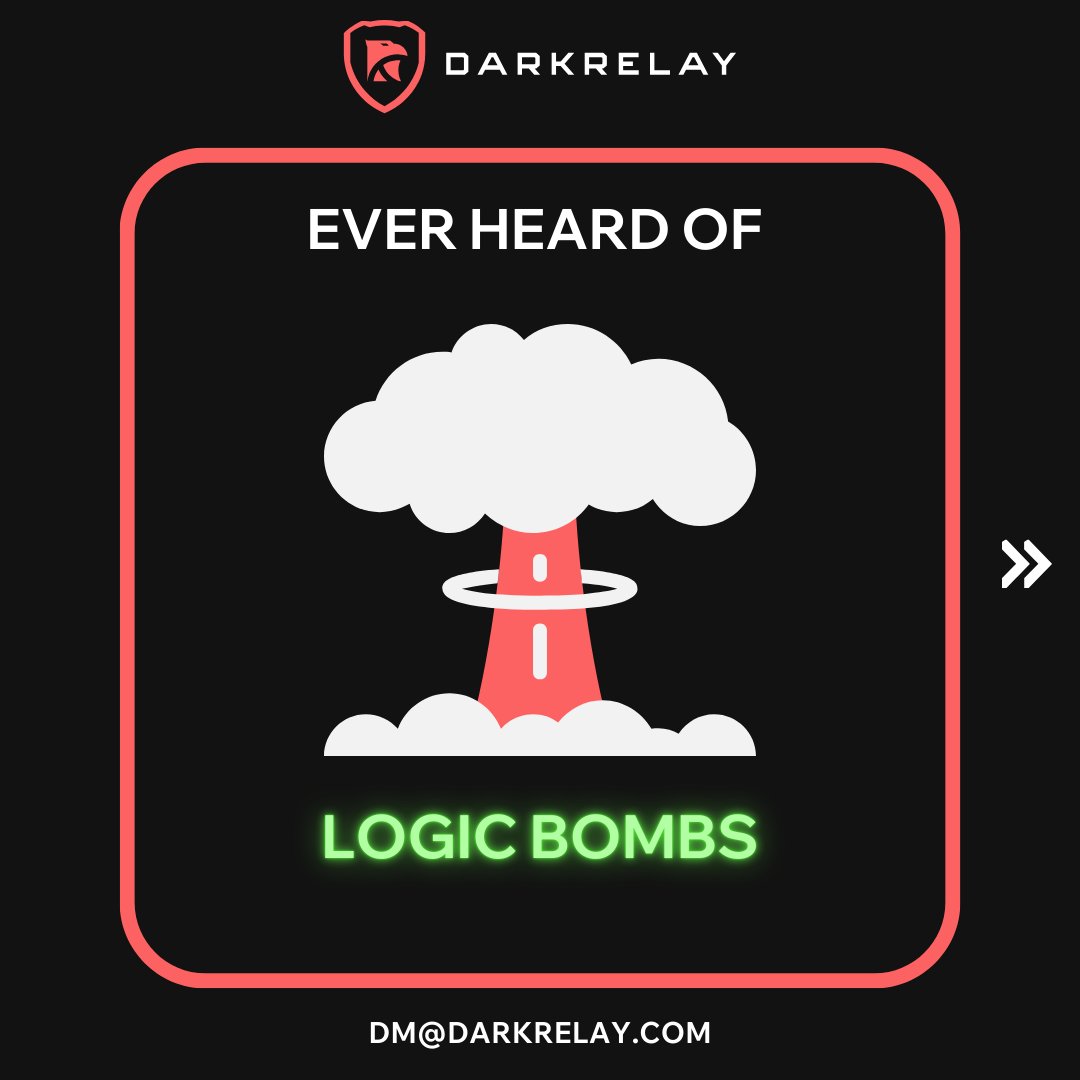 darkrelaylabs's tweet image. 💣 Logic Bombs: The Hidden Cyber Threat 💣

💡 Don’t wait until it’s too late—equip yourself with the knowledge to detect and prevent logic bombs. 

🔗 Get started: darkrelay.com/training

#LogicBomb #CyberSecurity #DarkRelay #InfoSec #CyberThreats #DataProtection