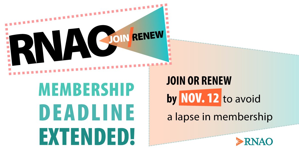 RNAO (@rnao) on Twitter photo ⏰ONLY THREE DAYS LEFT!
⚠️RNAO members: Don’t let your legal protection lapse.
✅Join/renew/rejoin by midnight Nov. 12: Join.RNAO.ca
<a href="/LhamoDolkar2023/">Lhamo Dolkar</a> <a href="/ClaudetteHollow/">Claudette Holloway</a> <a href="/DorisGrinspun/">Dr. Doris Grinspun 🇨🇦 RN, PhD, FAAN, O.ONT</a> ⏰ONLY THREE DAYS LEFT!
⚠️RNAO members: Don’t let your legal protection lapse.
✅Join/renew/rejoin by midnight Nov. 12: Join.RNAO.ca
<a href="/LhamoDolkar2023/">Lhamo Dolkar</a> <a href="/ClaudetteHollow/">Claudette Holloway</a> <a href="/DorisGrinspun/">Dr. Doris Grinspun 🇨🇦 RN, PhD, FAAN, O.ONT</a>