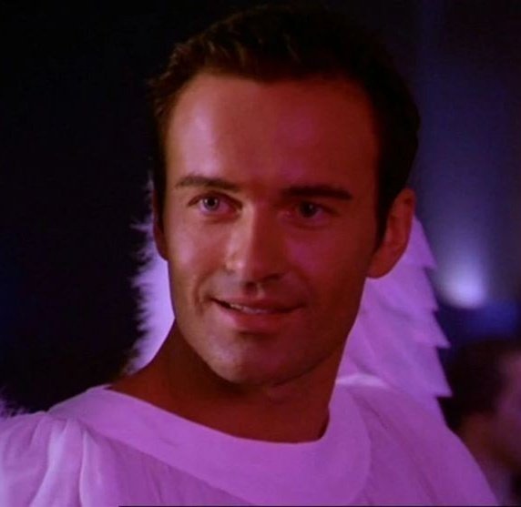 the category is evil demons who still had a humane side and wanted to kill a chosen one but couldn't because they fell in love with her and then gave up their demonic side to be a better man for said girl, becoming her right hand man and absolutely obsessed with her