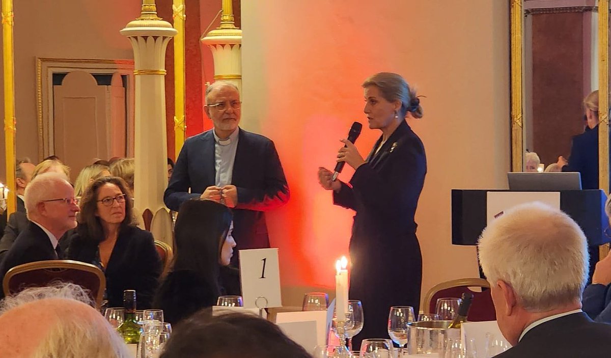 Fr. Dr. Nadim Nassar (@nadim_nassar) on Twitter photo HRH Dutchess of Edinburgh gave a moving and great speech during our Gala Dinner, celebrating 10th anniversary of Ambassadors for Peace programme. We're incredibly grateful for her support and care.
<a href="/Awareness_Found/">Awareness Foundation</a> <a href="/RoyalFamily/">The Royal Family</a> <a href="/SouthwarkCofE/">Southwark Diocese</a> HRH Dutchess of Edinburgh gave a moving and great speech during our Gala Dinner, celebrating 10th anniversary of Ambassadors for Peace programme. We're incredibly grateful for her support and care.
<a href="/Awareness_Found/">Awareness Foundation</a> <a href="/RoyalFamily/">The Royal Family</a> <a href="/SouthwarkCofE/">Southwark Diocese</a>