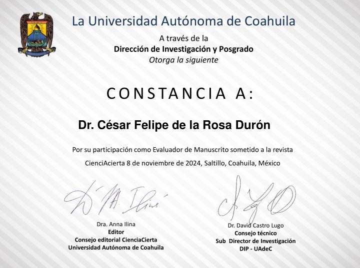 drcesarfelipe's tweet photo. Colaborando con la investigación en revistas indexadas en la Universidad Autónoma de Coahuila. https://t.co/m5j8YgwFnd