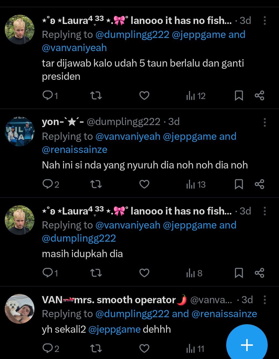 I LITERALLY JUST OPENED MY TWT FOR LIKEE YEARS THEN.... baru dateng dah dituduh bae😃