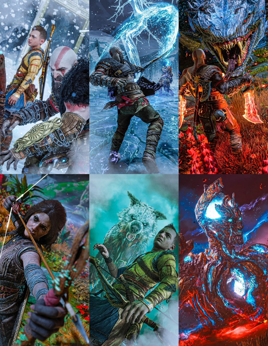 Happy anniversary God of War Ragnarök
🪓🏹