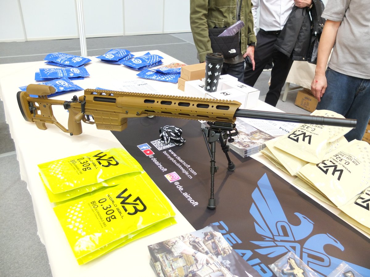 GD6JP's tweet photo. #MOA2024 #HWASAN #BnT #ASG #SAKO #AEROKNOX #DEAIRSOFT #DoubleEagle #APC556 #M914A #AX15 #M916A #TRGM10 #AEG #Sniper #スナイパー #ライフル https://t.co/J4QR4kLhBb