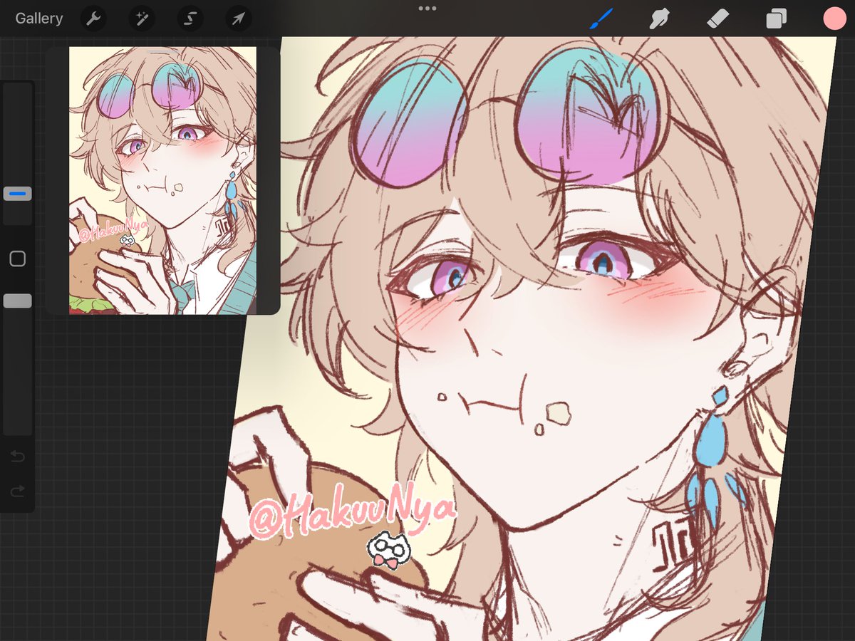 Nom nom~🍔

#Aventurine