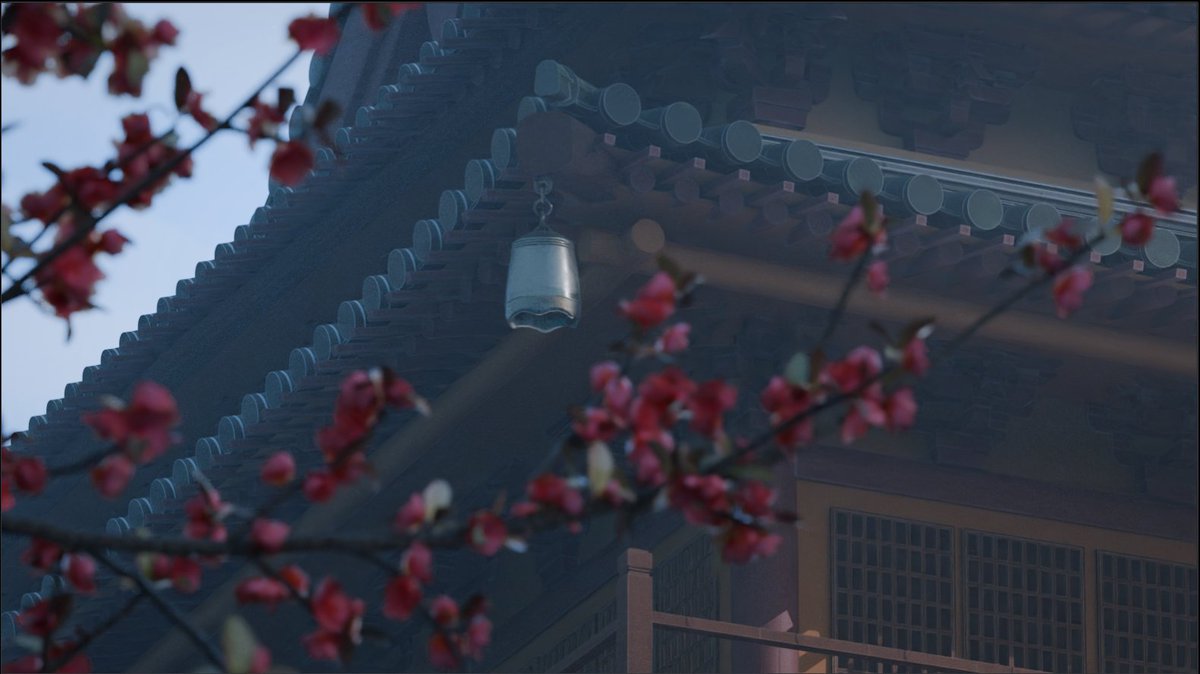 Wip.China Aesthetic Culture. #blender