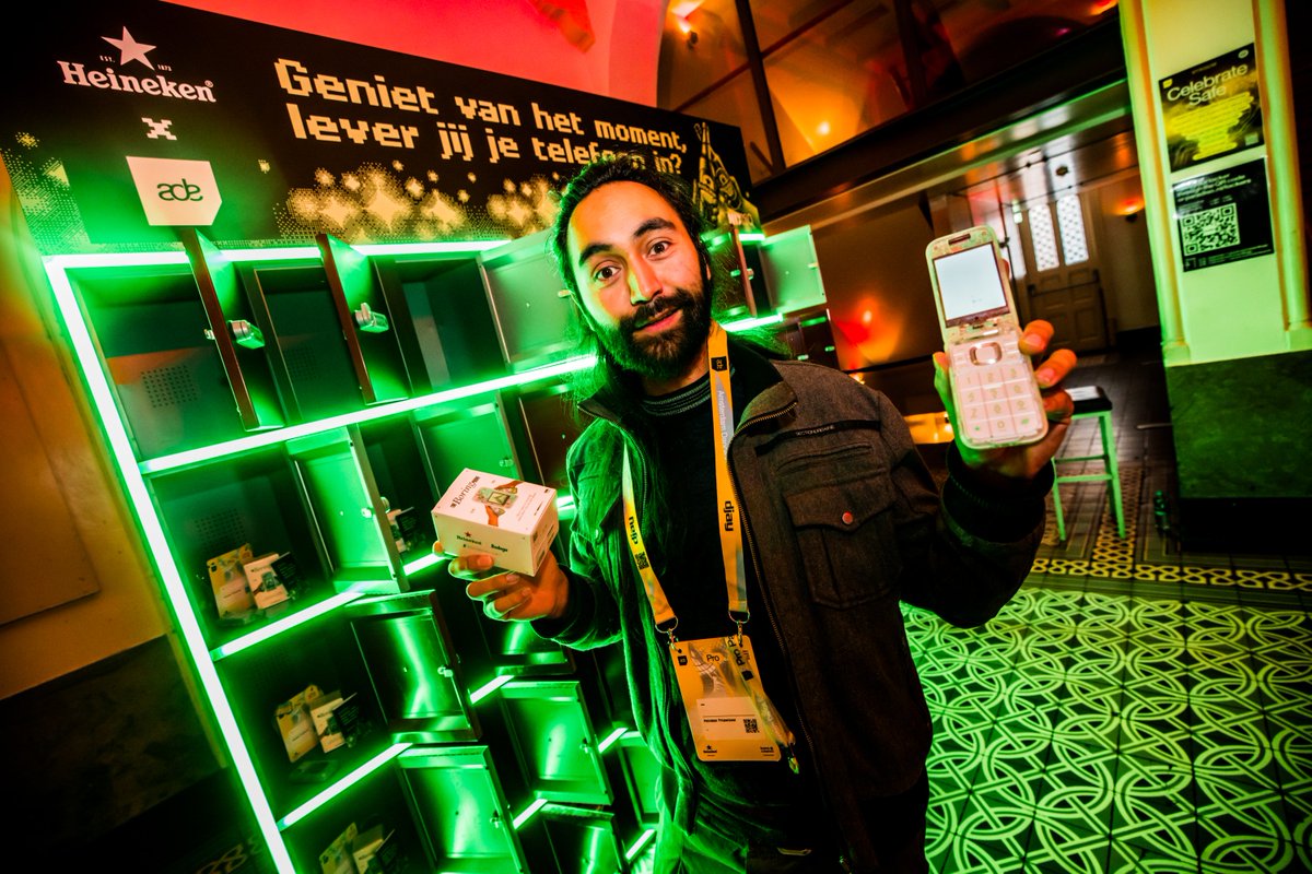 ADE_NL's tweet image. ADE and @Heineken launched their three-year Main Partnership this year and have encouraged visitors to enjoy electronic music better by being in the moment. With highlights such as the Heineken x ADE Opening Event in The Loft with Barry Can’t Swim and the giveaway hunt to find…