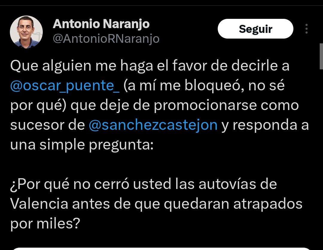 GrandesZascas's tweet photo. #Zasca de @oscar_puente_ a @AntonioRNaranjo https://t.co/OCpUjWdarP