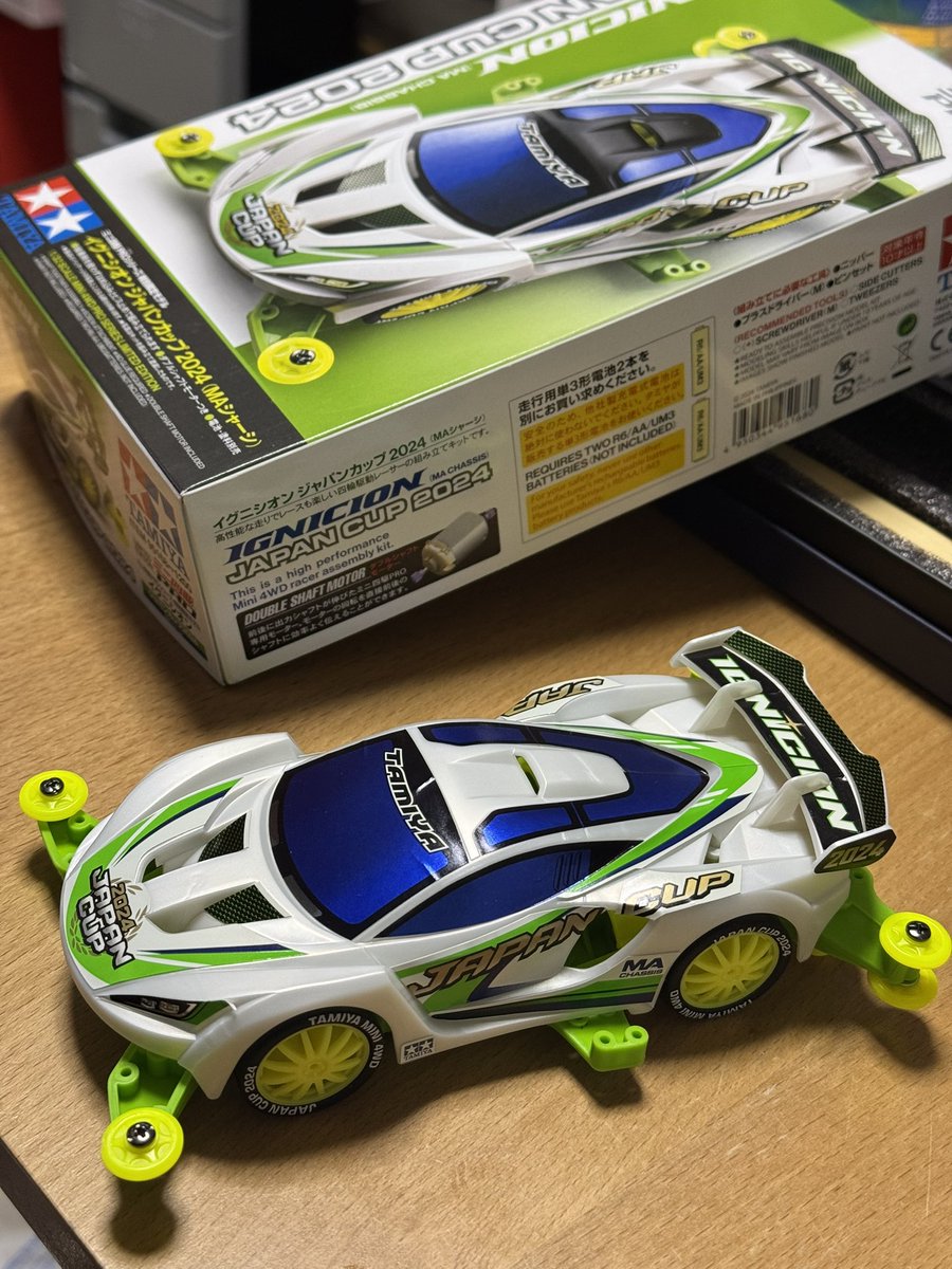phantom_dai's tweet photo. 素組用に急遽マシン作成
明日走らそ
#ミニ四駆 #mini4wd #IGNICION #イグニシオン #素組
#癌サバイバー #腎癌 https://t.co/vdU1caElLG