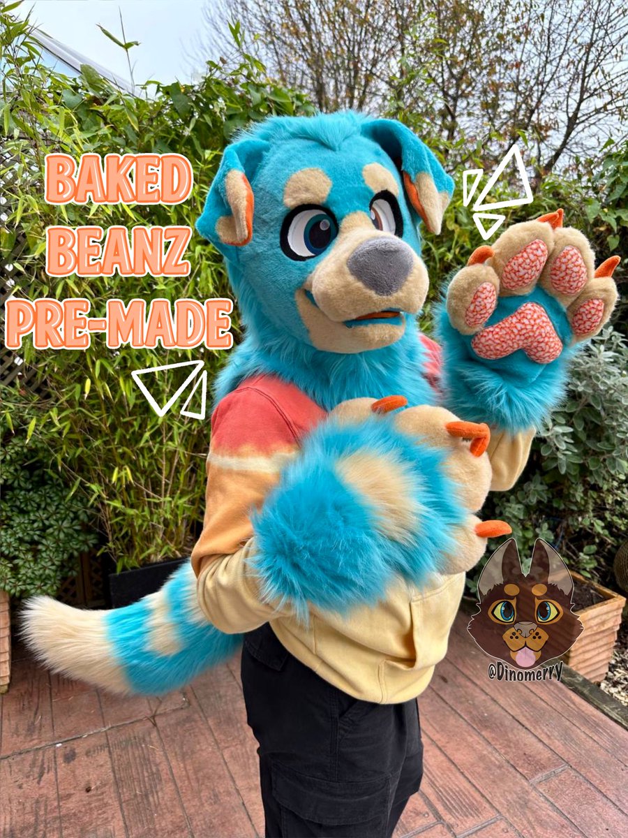 dinomerry's tweet photo. {FOR S@LE!!} Baked beanz puppy pre-made 🐶🫘 

Mini partial featuring head, paws and tail!

Asking for £1.2k + shipping (from Uk to worldwide).

More information and photos below  🧵👇 https://t.co/r1IjHD2Prg