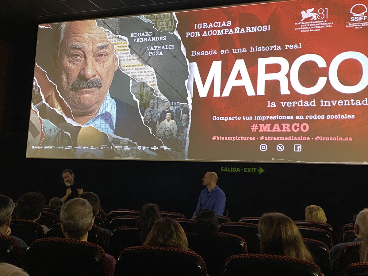 franralle's tweet image. Recomiendo #Marco excelente peli ficción/documental (?) con un fabuloso @edu_fernanndez sobre las mentiras del impostor Enric Marco. Verdadera parábola sobre esa memoria histórica tan complicada en #españa. @jongarano