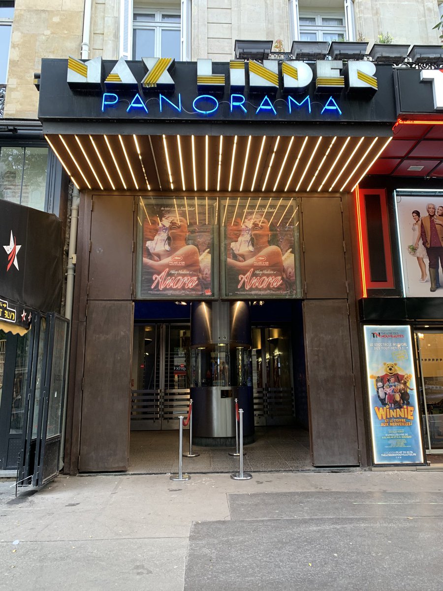 Cet après-midi, c’est Palme d’Or cannoise au Max Linder Panorama.