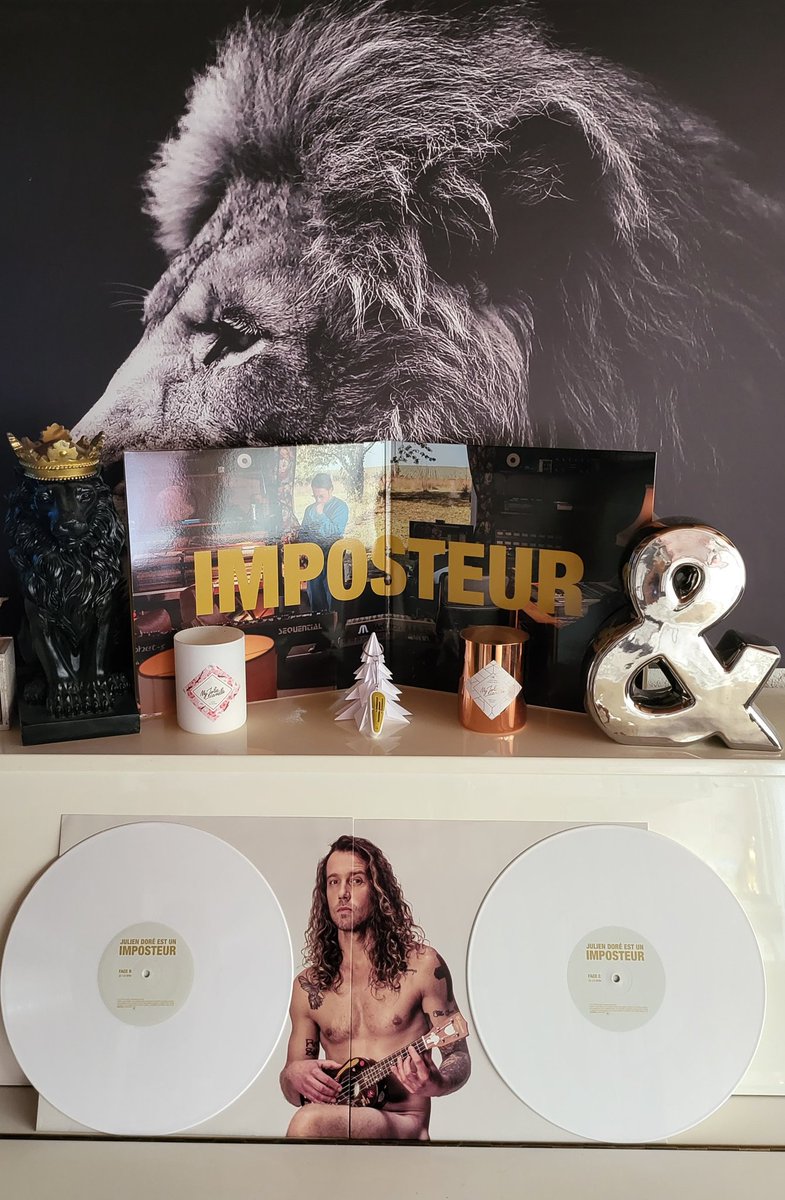 Bon bah j'irai pas chanter le 1er décembre à Paris 😭 mais l'imposteur est bien arrivé dans mon salon ❤️‍🔥❤️‍🔥❤️‍🔥❤️‍🔥 <a href="/jdoreofficiel/">Golden Julien</a> #imposteur #nouveaupestacle #karaoke #goldenbarette