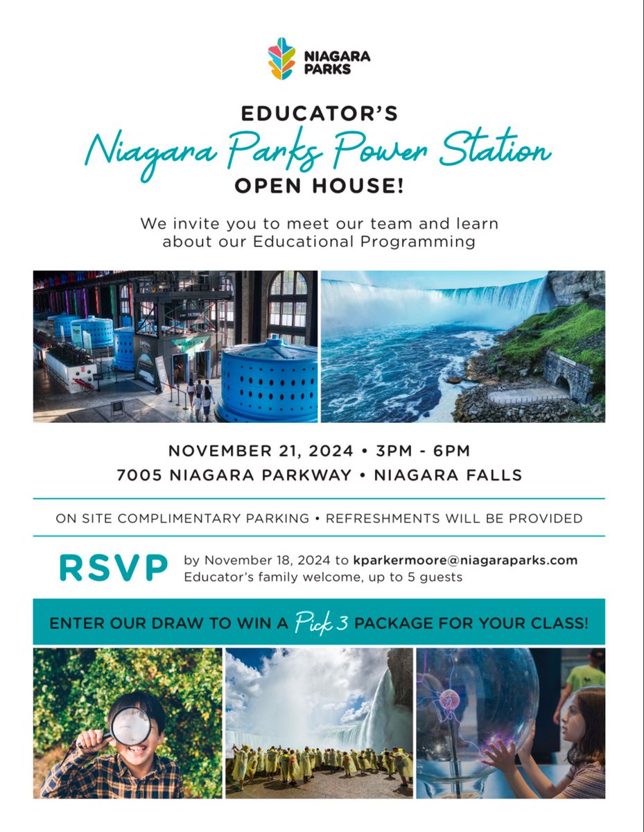 Mr. DeWolfe (@mrdewolfesclass) on Twitter photo Educatorโs Open House at <a href="/NiagaraParks/">Niagara Parks</a> Power Station November 21st. Tour the Power Station with your family and have a chance to win a complimentary field trip package for your class. It would be great to see a <a href="/dsbn/">District School Board of Niagara</a> class win this! Educatorโs Open House at <a href="/NiagaraParks/">Niagara Parks</a> Power Station November 21st. Tour the Power Station with your family and have a chance to win a complimentary field trip package for your class. It would be great to see a <a href="/dsbn/">District School Board of Niagara</a> class win this!
