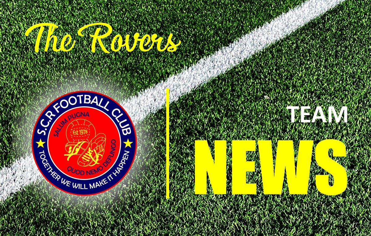 SUTTON COMMON ROVERS: Orlowski Kwatchey Stallard Awoleke Lloyd (C) Ige Dobell Africa Gyamfi Walters Otete; SUBS: Osei Aman Sey Pepple Anderson #IsthmianLeague fwp.co/cKjzK6