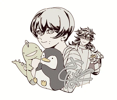 自キャラたくさん描く 